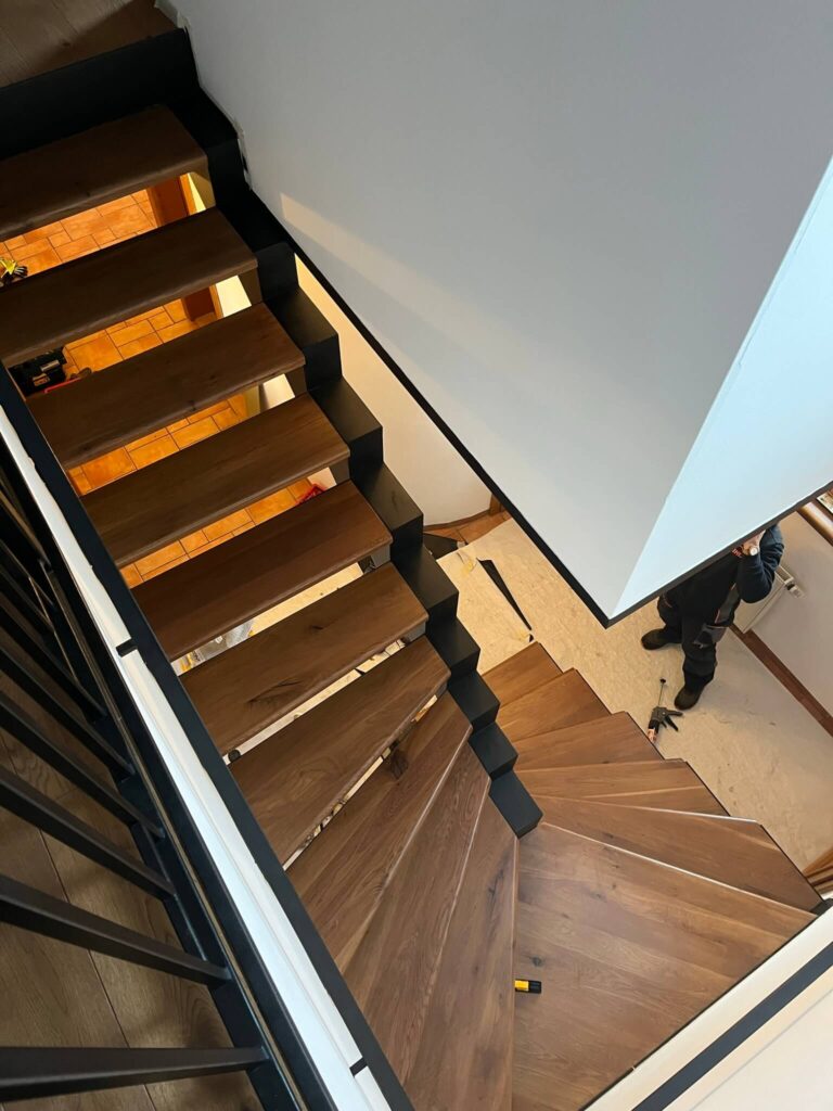 Dubové schodové nášlapy