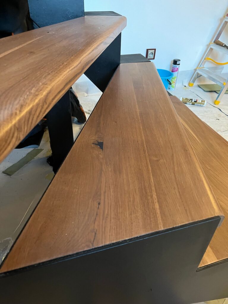 Dubové schodové nášlapy