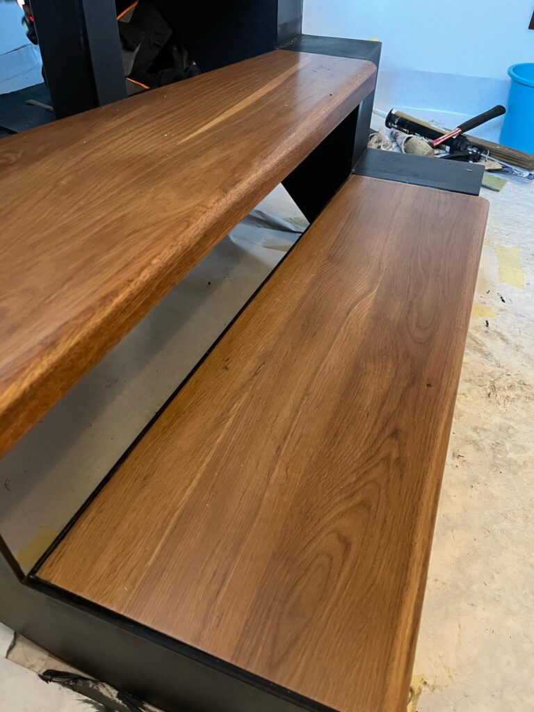 Dubové schodové nášlapy